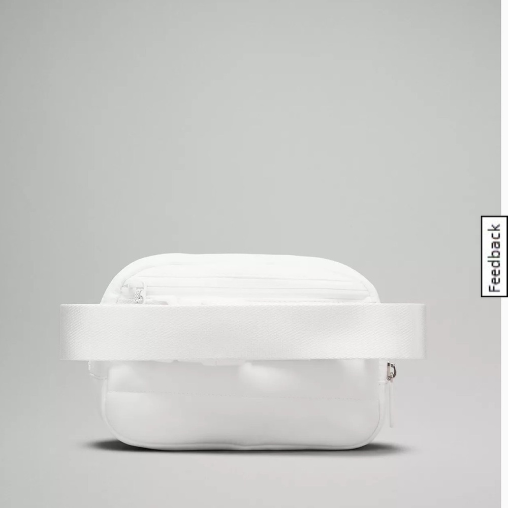 NWT Lululemon Wunder Puff Everywhere Belt Bag | White | 1L - Picture 3 of 9